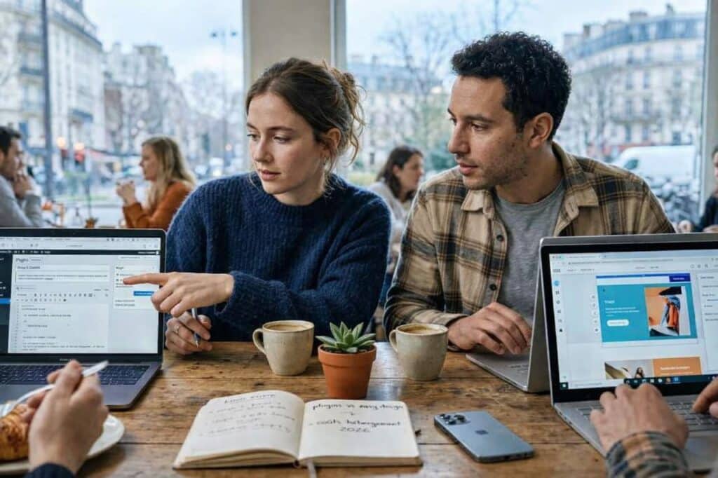 omparatif technique 2026 : WordPress ou Wix au banc d'essai